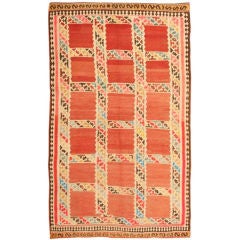 Antique Turkish Kilim Rug