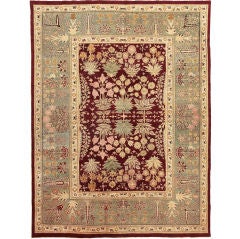 Antique Agra Carpet