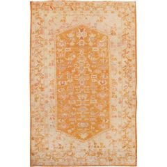 Antique Angora Wool Oushak