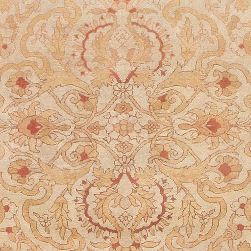 Antique Amritsar Carpet In Good Condition In New York, NY