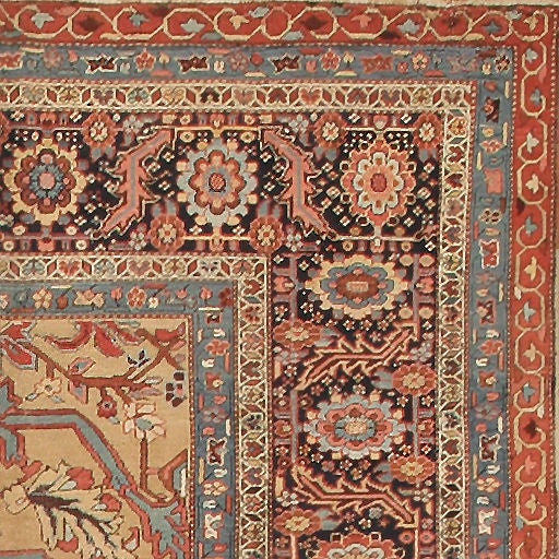 Antique Bakshaish Carpet