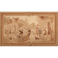 Antique French Tapestry by Aubusson