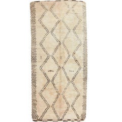 Vintage Mid Century Moroccan Rug Vintage Mid Century Moroccan Rug