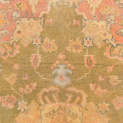 antique oushak rugs for sale