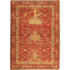 Antique Turkish Tuduc Rug