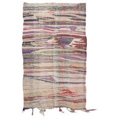 Vintage Moroccan Rag Rug