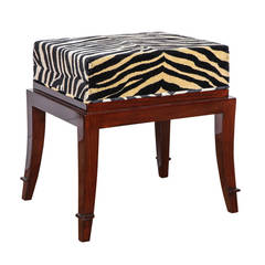 Art Deco Stool or Settee