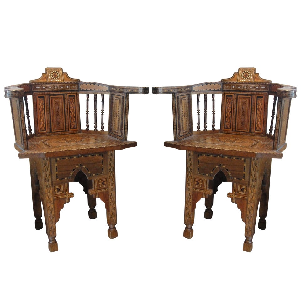 Pair Syrian Chairs