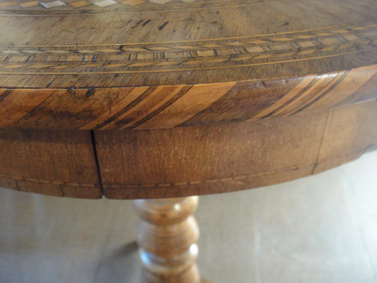 Italian Pedestal Table 1