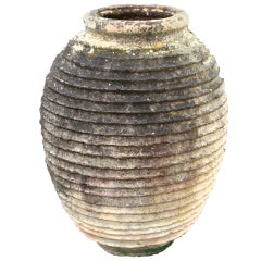 19th Century Mediterranean Olive Jar 12