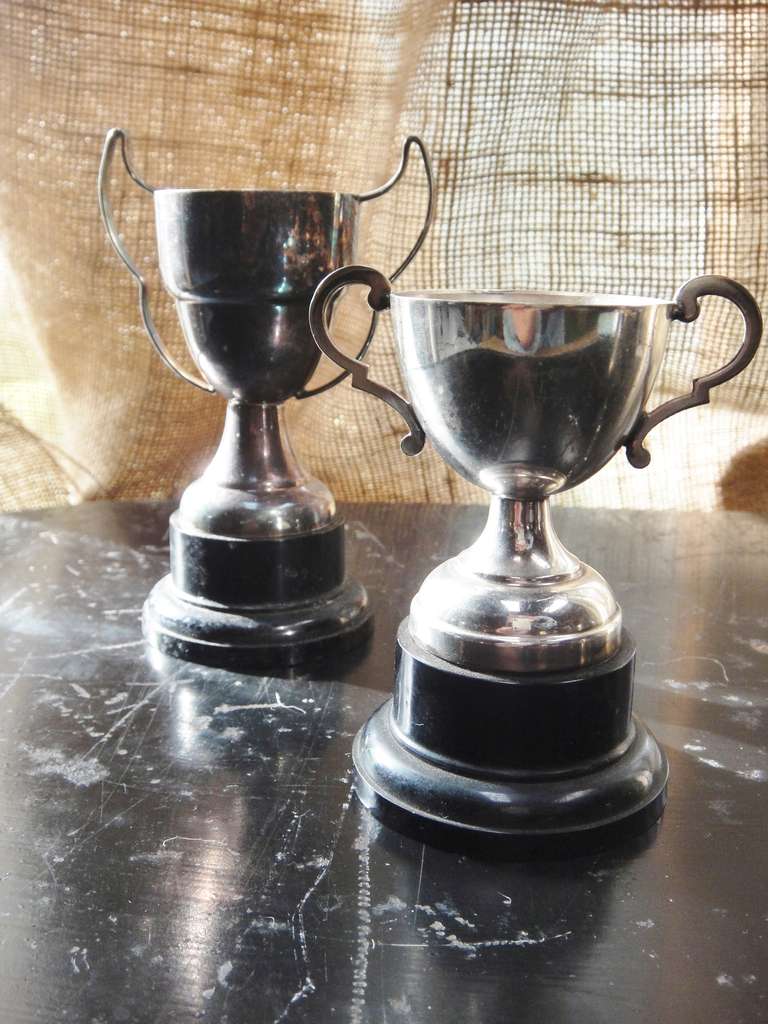 Vintage Silver Plated Trophies 1