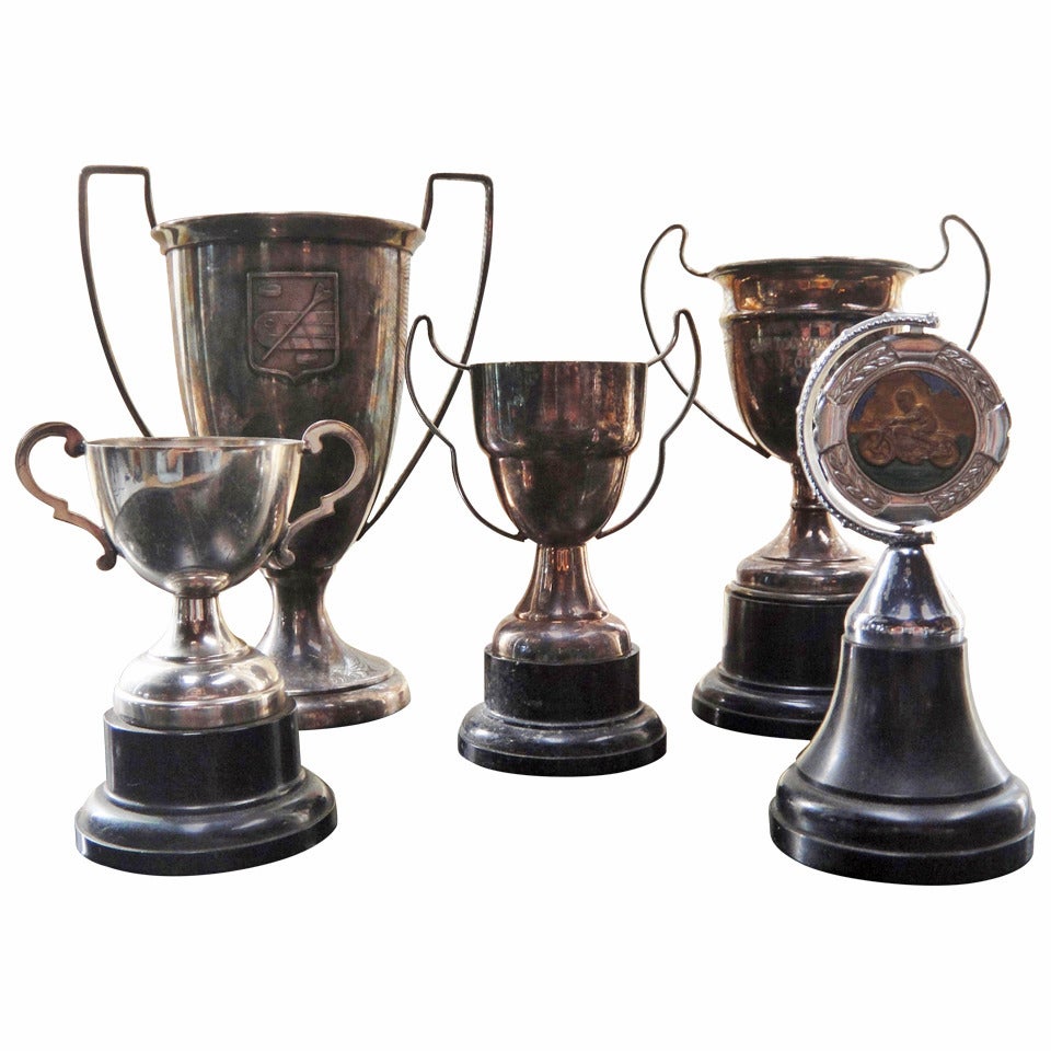 Vintage Silver Plated Trophies