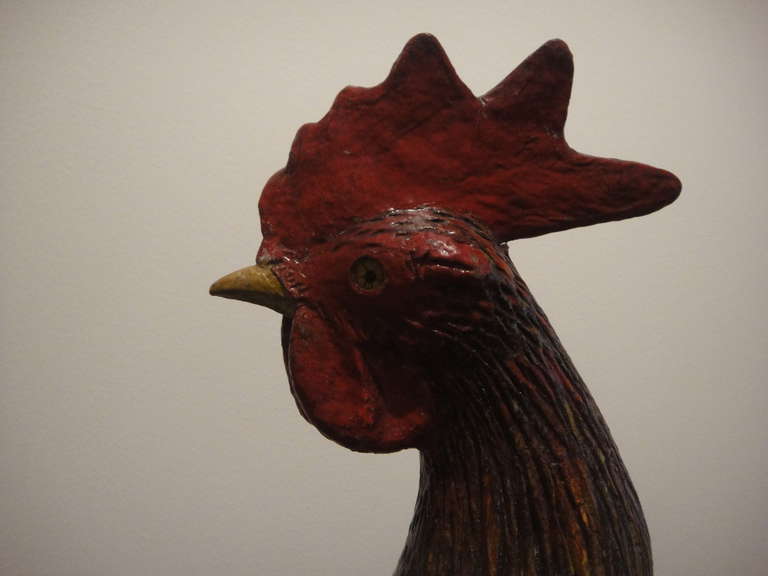 Herbal Store Rooster Mascot In Excellent Condition In Napa, CA