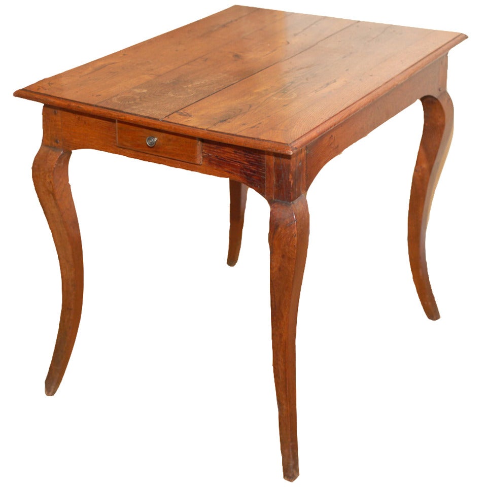 French Oak End Table, 18th Century For Sale