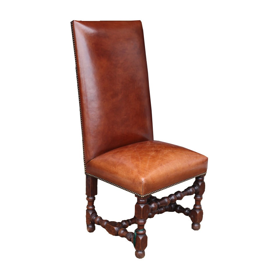 "Chateau Les Loups" French Chair, circa 19th Century For Sale
