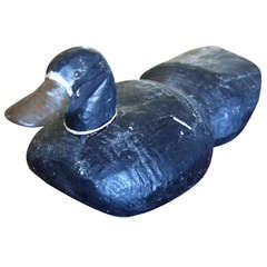 Antique French Decoy Duck