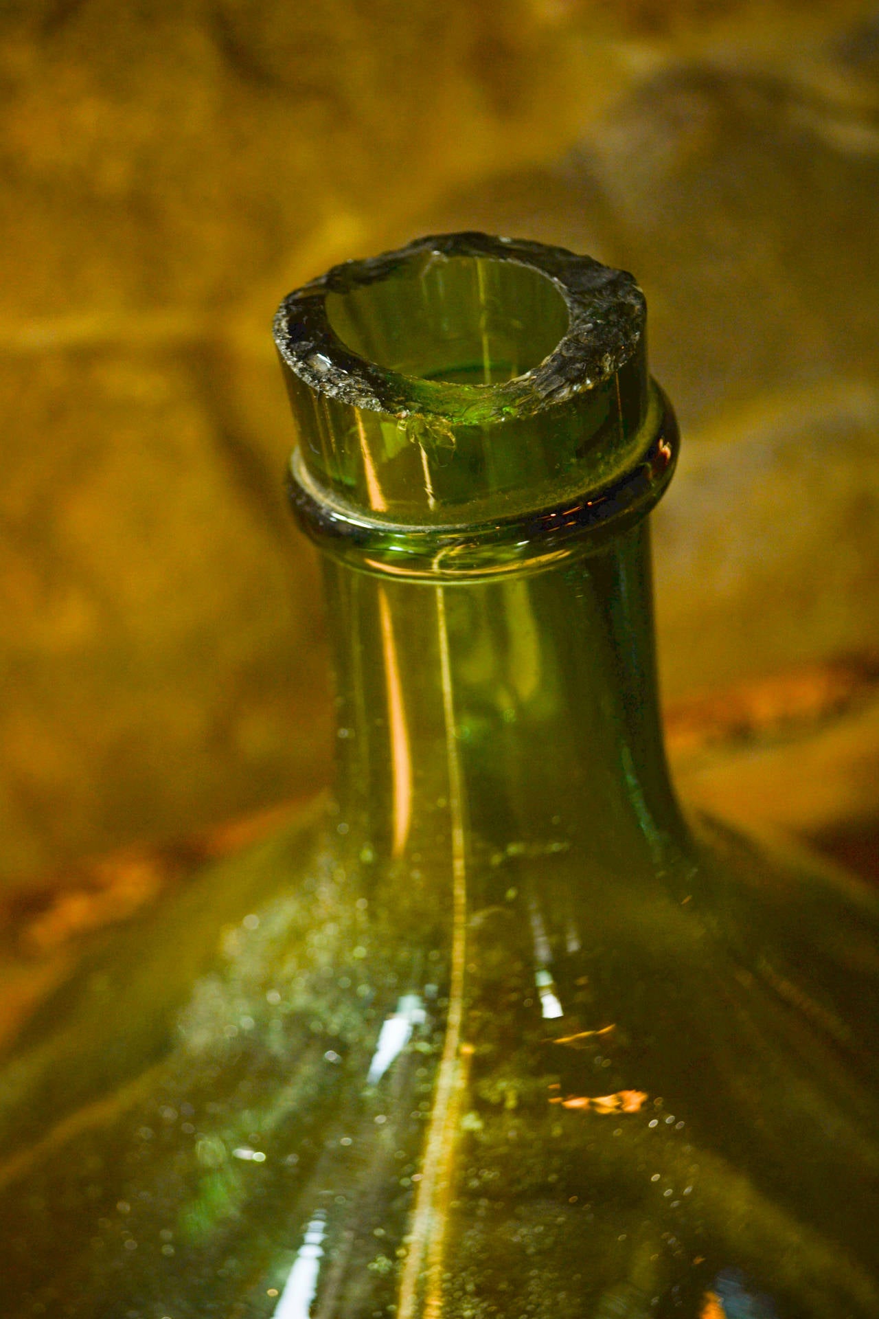 20th Century Vintage Blown Glass Wine Jars For Sale