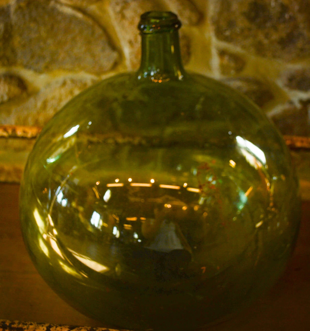 Vintage Blown Glass Wine Jars In Good Condition For Sale In Napa, CA