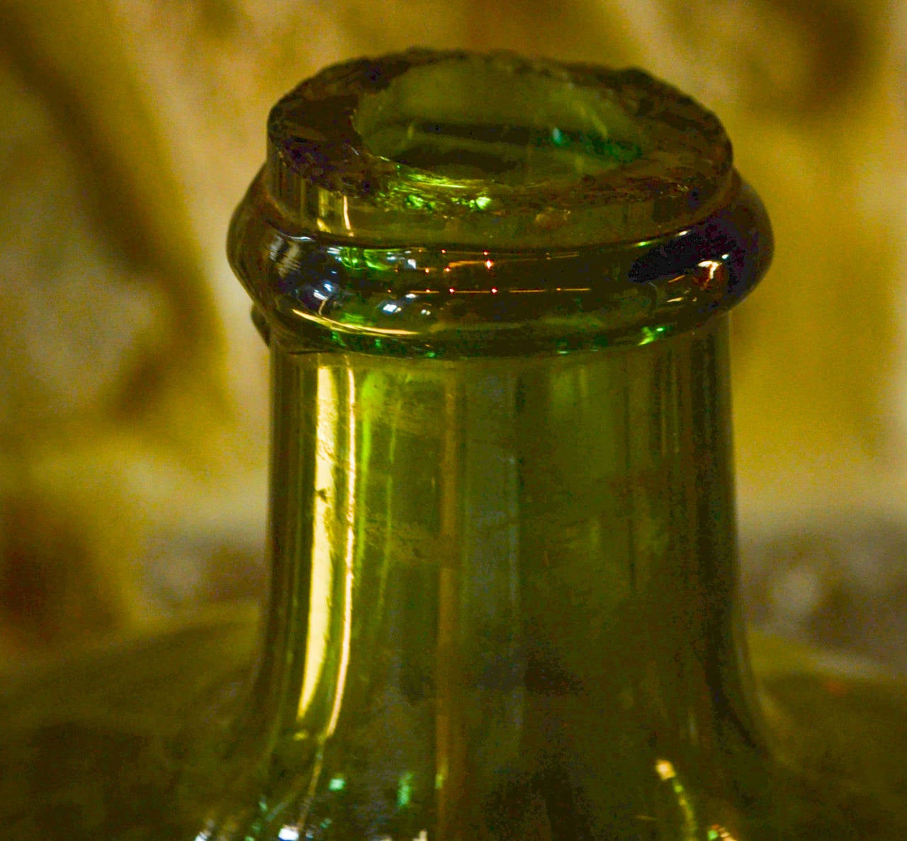 European Vintage Blown Glass Wine Jars For Sale