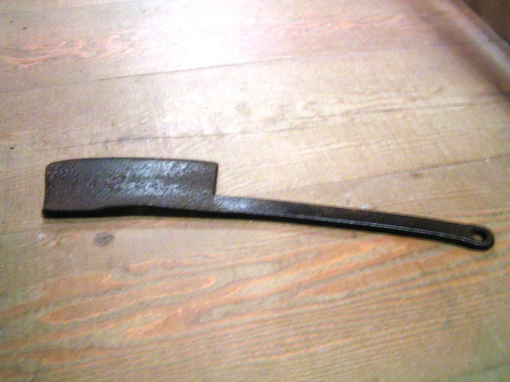 French Vintage Iron Cleaver