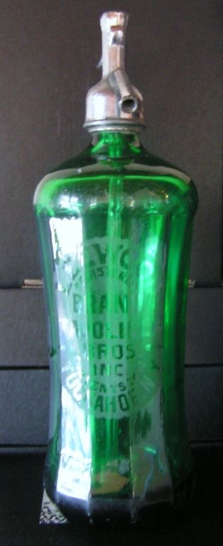 Glass Vintage American Seltzer Bottles