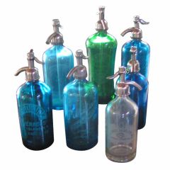 Retro American Seltzer Bottles