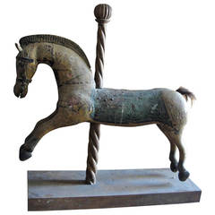 Vintage Carousel Horse 4