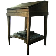 Antique Podium/ Writing Desk
