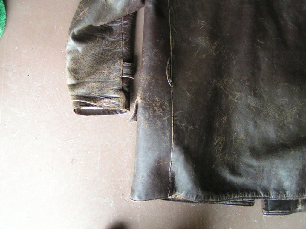 Vintage Leather Barn Jacket 1
