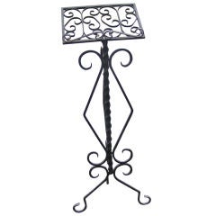Wrought Iron Music Stand