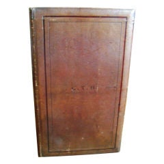Large Leather Faux Book Box