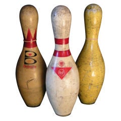 Vintage American Bowling Pins