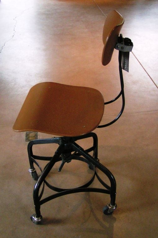 Américain Paire de chaises Toledo réglables vintage, vers les années 1950 en vente