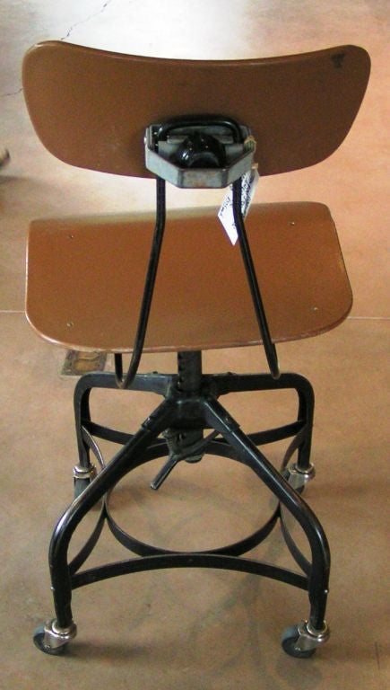 Paire de chaises Toledo réglables vintage, vers les années 1950 Bon état - En vente à Napa, CA
