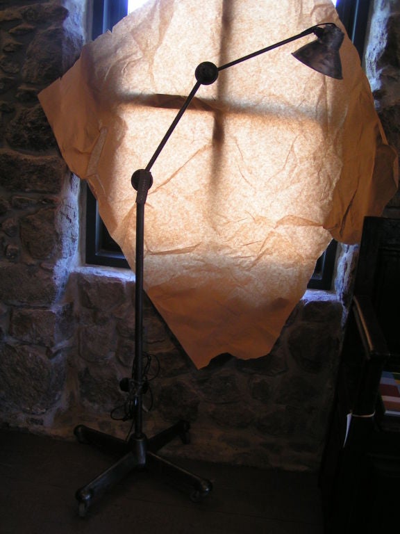 Art Deco Period Industrial Floor Lamp