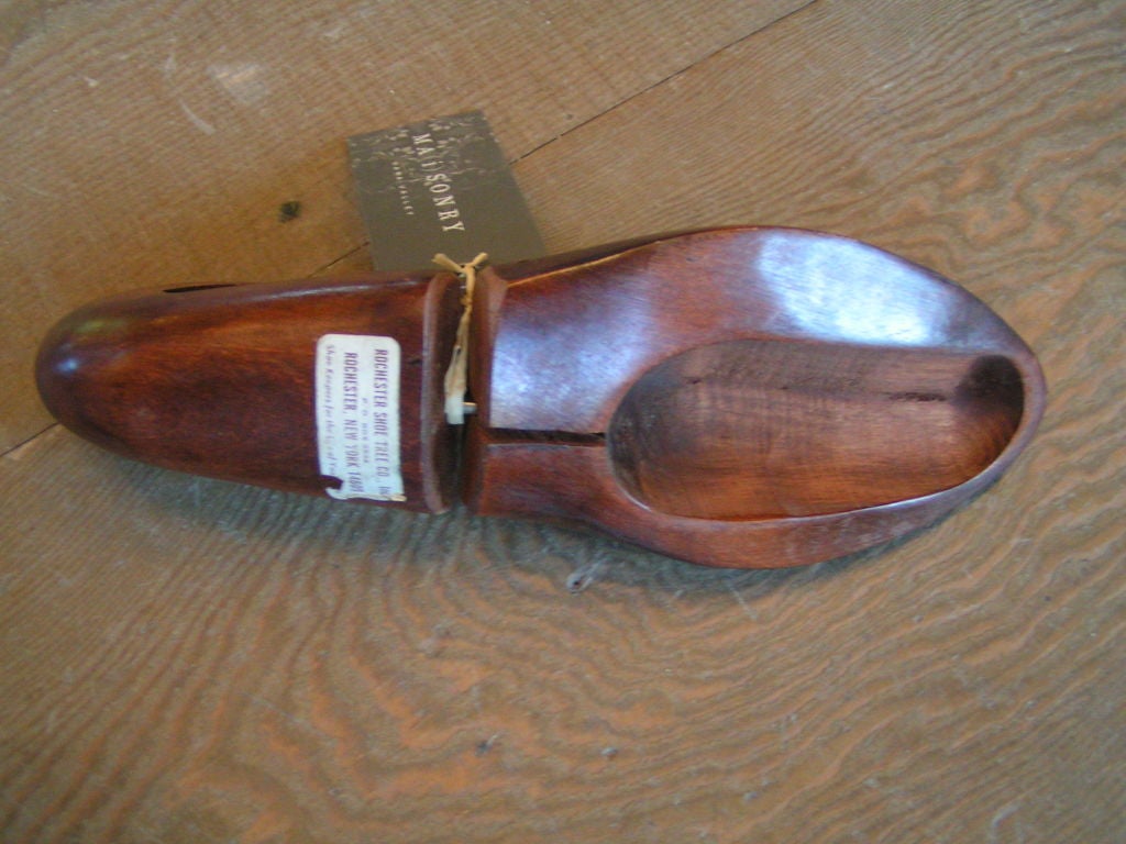 Wood Vintage American Shoe Molds For Sale