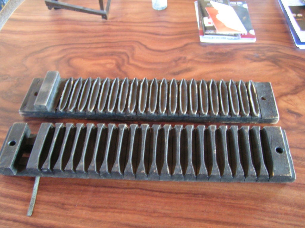 Vintage Wooden Cigar Molds