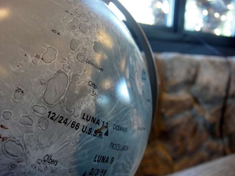 Mid-20th Century Replogle Lunar Globe
