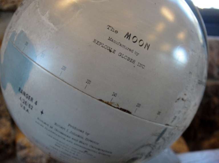 Metal Replogle Lunar Globe
