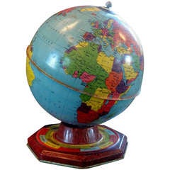 J. Chein & Co. Tin Globe