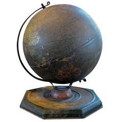 Vintage J. Chein Tin Globe
