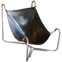 Silla de cuero Baffo Groupo