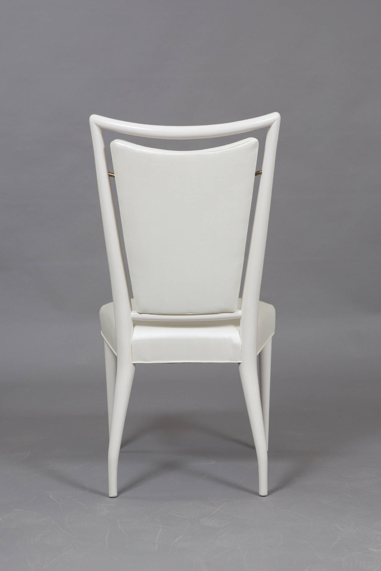 Set of J. Stuart Clingman Dining Chairs for Widdicomb In Excellent Condition For Sale In New York, NY