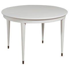 Round Widdicomb Dining Table with Two Leaves