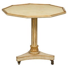 Neoclassical Style Parcel Gilt Center Table 1