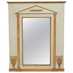 Neoclassical Style Parcel Gilt Trumeau 10