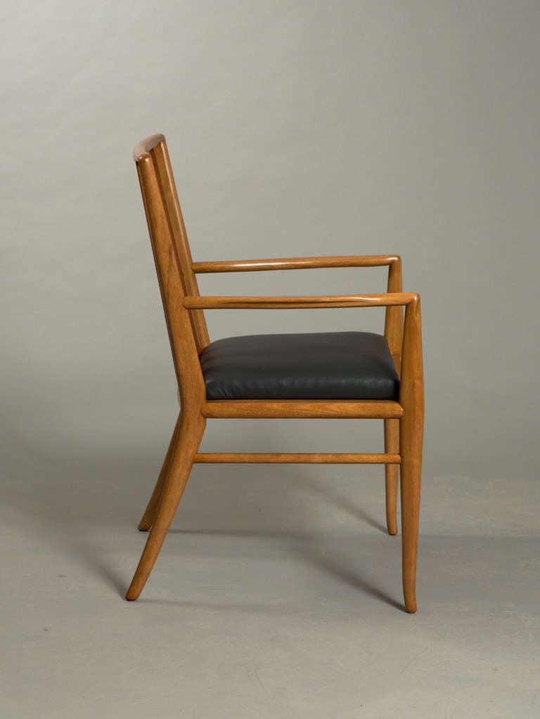 Robsjohn-Gibbings Dining Chairs In Excellent Condition In New York, NY