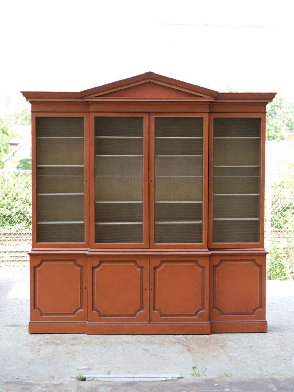 Neoclassical Painted Breakfront