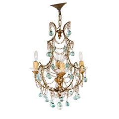 Continental Crystal Chandelier