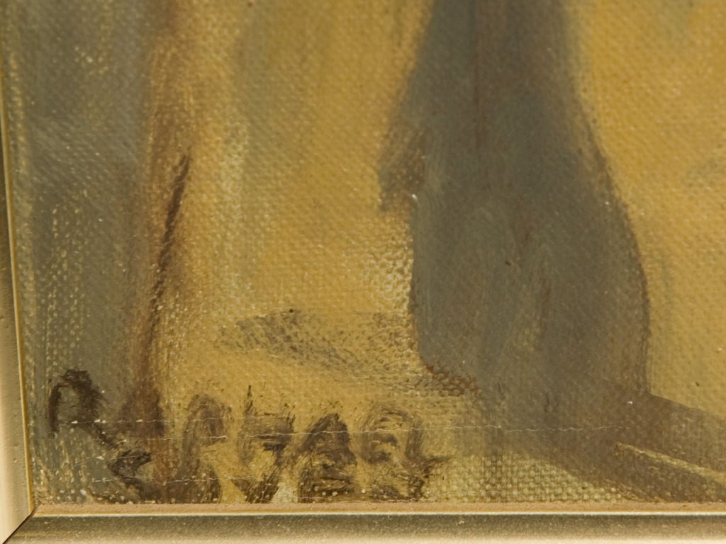 Raphael Soyer Oil Painting For Sale at 1stdibs